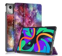 Wigento Funda para Lenovo Tab M11 3folt Wake UP Smart Cover Table, diseño de la Vía Láctea