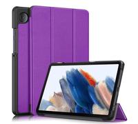 Wigento Funda para Samsung Galaxy Tab A9 Plus 3folt Wake UP Smart Stand Cover Lila Tablet Funda