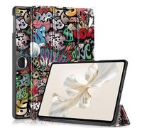 Wigento Funda para tablet Honor Pad 9 de 12,1 pulgadas 3folt Wake UP Smart Cover