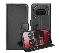 Wigento Funda para teléfono móvil Nothing 2a, funda de protección premium, funda de protección, nuevo accesorio, negro