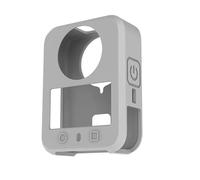 Wigento Funda protectora de silicona para DJI Osmo 360, resistente a los arañazos, a prueba de golpes, accesorios de cubierta completa, color gris