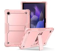 Wigento Funda protectora para Samsung Galaxy Tab A8 2021 X205 X200, híbrida, color rosa