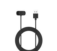 Wigento Para Amazfit Active USB Port 1 metro Smart Watch Charging Cable de carga Negro