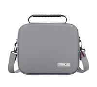 Wigento Para DJI Neo 2 Cuero Sintético Hombro Bolsa de Almacenamiento Drones Bolso Gris