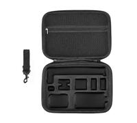 Wigento Para DJI Osmo Action 6 Accesorios Bolsa Bolsa Bolsa de Hombro a prueba de golpes Negro