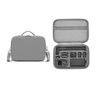 Wigento Para DJI Osmo Action 6 Adventure caja de almacenamiento impermeable a prueba de golpes gris