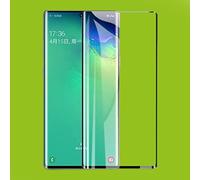 Wigento Para Samsung Galaxy Note 20 N980 LCD Display Premium 4D 0,3 mm H9 Protector de cristal blindado curvado para protección de las esquinas transparente