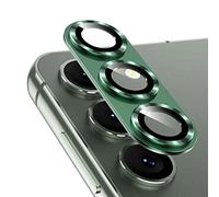 Wigento Para Samsung Galaxy S23 / S23 Plus Cámara trasera Aleación de Aluminio Protección H9 Cristal Duro Cubierta D Verde Nuevo