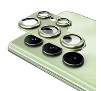 Wigento Para Samsung Galaxy S23 Ultra Back Cámara Aleación de Aluminio Protección H9 Cristal Duro Cubierta H Verde Nuevo