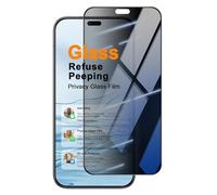 Wigento Privacy - Protector de pantalla para Honor 600 Lite, 2 unidades, dureza 9H, protección de privacidad de 28°, antihuellas dactilares, antiarañazos, ajuste preciso