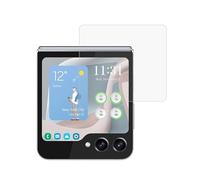 Wigento Protector de pantalla de cristal duro para Samsung Galaxy Z Flip6 2.5D 0,26 mm H9