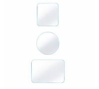 Wigento Protector de pantalla de cristal templado 9H para DJI Osmo Action 6, transparente, 1 pack de 1 unidad
