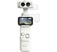 Wigento Protector de pantalla de cristal templado para Insta360 Luna Ultra Camera, transparente, protector de pantalla y lente