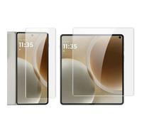 Wigento Protector de pantalla de hidrogel para Motorola Razr Fold 5G | Pantalla frontal y pantalla interior, adherencia completa, alta transparencia, estructura multicapa flexible