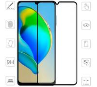Wigento Protector de pantalla para ZTE Blade A73 4G / V50s / Axon 50 Lite 2 x 3D pantalla Full LCD H9 de cristal duro negro