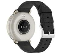 Wigento Reloj inteligente de piel sintética para Amazfit Bip Max/Balance 3, hebilla de 22 mm