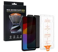 Wigento SnapFit Privacy - Cristal protector para Samsung Galaxy A16 (pantalla 3D Premium H9)