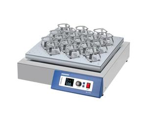 Wiggens WI-1567 - Agitador orbital lineal de doble acción o lineal, plataforma de 450 mm x 450 mm, 510 mm x 510 mm x 150 mm, color azul y blanco