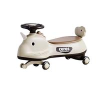 Wiggle Car Coche De Juguete con Pedales, Música, Luz, Antivuelco, Balanceo, Ruedas Silenciosas Intermitentes, For Niños De 1 Año En Adelante. Scooter(Bruin,No Lights and Music)