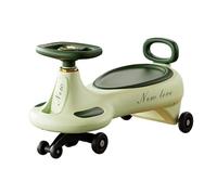 Wiggle Car Coche Infantil for Montar, con Luces y música, antivuelco, for niños y niñas de 1 a 8 años, Juguete for Interior y Exterior. Scooter(Groen,No Lights and Music)