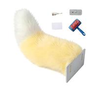 Wiggle Tail for Scooter - Funny Removable Waterproof Motorbike Decoration - Moving Animal Tail for Motorcycle,for Female Riders Women Girls Girlfriend Mother Family