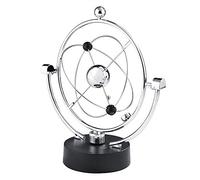 Wiggler eléctrico Bola de Columpio Artesanía cinética Movimiento de Movimiento perpetuo Newtons Balance Ball Juguetes Astilla Hogar Oficina Escritorio Decoración de Mesa (4.33 x 9.65 Pulgadas)(A603)