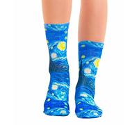Wigglesteps Van Gogh Starry Nigh, azul claro, Talla única