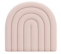 WIGING Anticolisión 3D Acolchado De Pared para Niños, 40x40cm PU Impermeable Bolsa Suave Paneles De Pared, Autoadhesivo Hogar Decoración De Fondo Pegatina De Pared, Fácil De Instalar (Color : Pink)