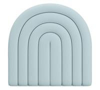 WIGING Anticolisión 3D Acolchado De Pared para Niños, 40x40cm PU Impermeable Bolsa Suave Paneles De Pared, Autoadhesivo Hogar Decoración De Fondo Pegatina De Pared, Fácil De Instalar (Color : Blue)