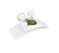 wigmoa Turtle Basking Plataforma, rampa de muelle de reptiles estilo puente para tanque TU-T