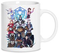 wigoro Critical Role Campaign 1 - Vox Machina Cerámica Blanco Taza Cup Mug