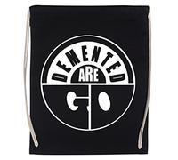 Wigoro Demented Are Go Gimnasio Viajar Bolso Con Cordón Negro Gym Travel Bag