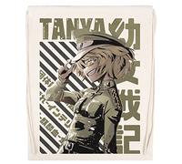 Wigoro Youjo Senki - Tanya Degurechaff Gimnasio Viajar Bolso Con Cordón Beige Gym Travel Bag