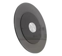 WIGSELBL Plato Giratorio Grande Redondo Tipo Lazy Susan for Mesa de Comedor, Bandeja giratoria de Vidrio Templado Transparente con rodamiento silencioso(Style-2,90cm)