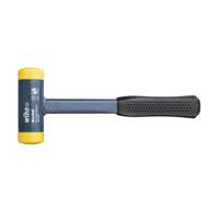 Wiha Martillo 02127 - cara blanda sin contragolpe, semiduro, tubo de acero, 50 mm