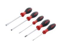 Wiha 30277 SoftFinish - Juego de destornilladores Phillips y ranurados (5 unidades)