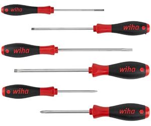 Wiha 302hk6so dyi, negro, schlitz/ph, set de 6 piezas