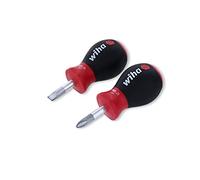 Wiha 31191 SoftFinish - Destornillador con ranura y Phillips