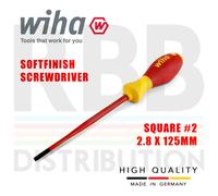 Wiha 35505 Destornillador Electricista VDE SlimFix Scrulox Robertson 1000V