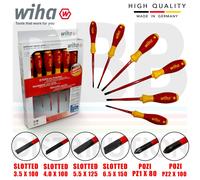 Wiha 36455 Juego Destornilladores Ranurados Pozidriv 6 Piezas 1000V VDE SlimFix