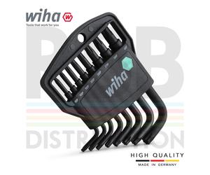Wiha 36459 L-KEY Allen Llave Juego Clásico Soporte Torx Plus Corto 8pc Negro