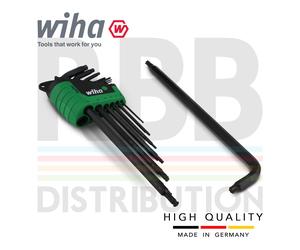 Wiha 36487 L-KEY Allen Llave Juego Torx Bola Extremo 13pcs Con Ergostar Soporte