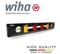 Wiha Nivel de burbuja de aire para electricistas de 40 cm (42074)