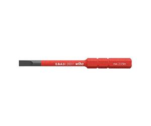 Wiha 43114 Series 283110 - Broca eléctrica (ranurada, 1,5 mm x 75 mm)