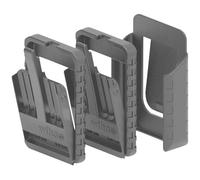 Wiha 43164 2831 Caja SlimBit Vacía, 2 Pzs. Con Clip Para Cintura