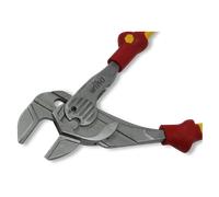 Wiha 44314 Alicates Bomba Agua Botón Gratis Llave Con Carraca VDE Electricista