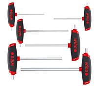 Wiha 45620 FIX2589 26247 Juego de destornilladores hexagonales con ComfortGrip, 6 piezas
