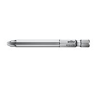 Wiha 704290204 Set de brocas PZ2 Pozidriv Professional 50 mm (2), 1/4 de pulgada en una caja - 38680 Pack de 2)