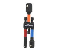 Wiha 70488 3 adaptadores de enchufe codificados por colores