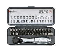 Wiha 74984 - Juego de brocas estándar GoBox, 32 artículos con minitrinquete